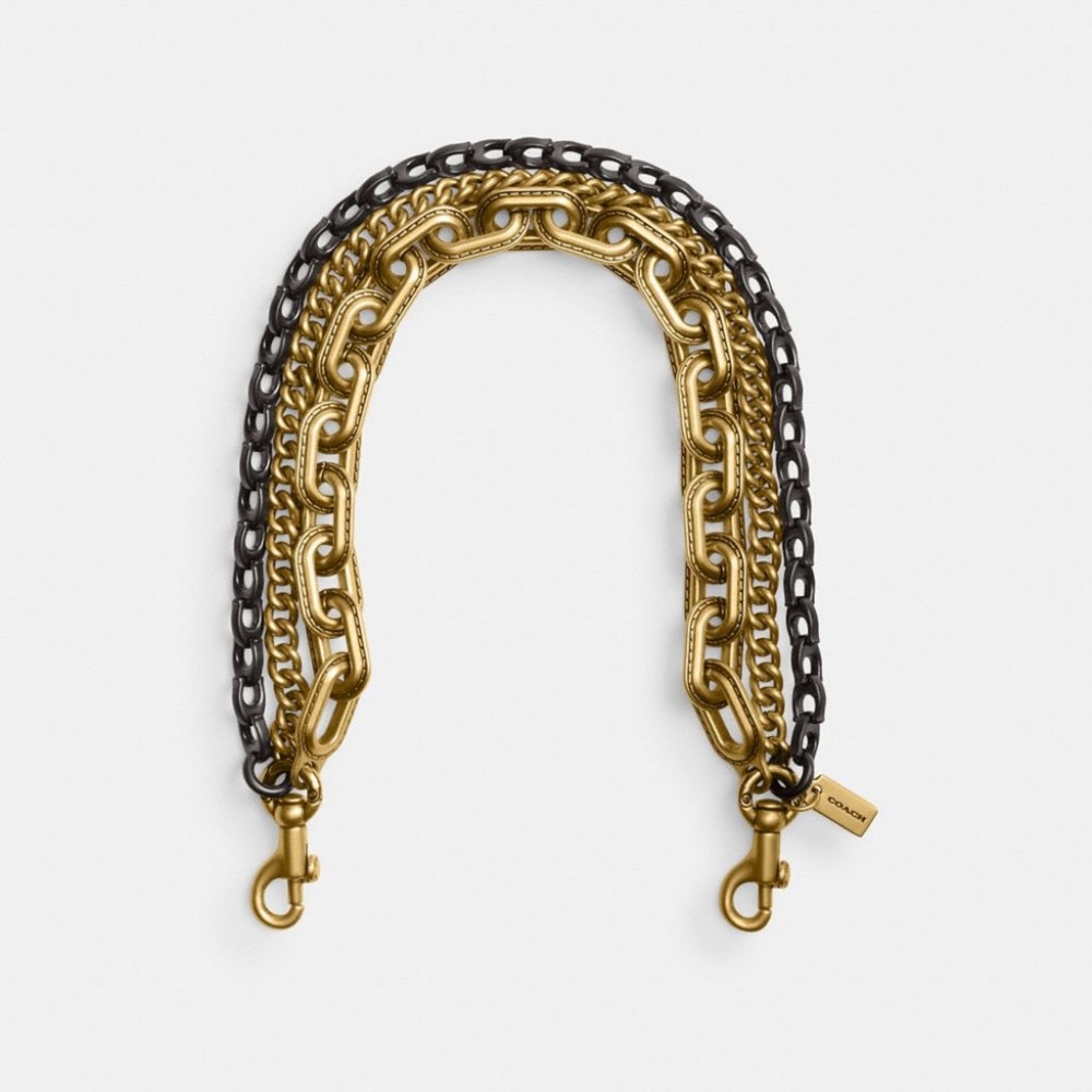 Coach Triple Chain Strap